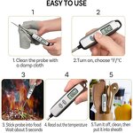 Kitchen Thermometer Factory - Long Probe BBQ Grill Smoker Oil Milk Yogurt Instant Read