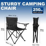 Lightweight Camping Chair Supplier - Adults Teens Foldable Portable Compact Beach Outdoor