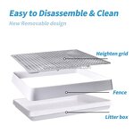 Guinea Pig Litter Box Factory - Training Pan Cage Accessories Toilet Tray Rats Hamster