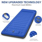 Inflatable Sleeping Pad Supplier - Extra Thick Camping Mattress