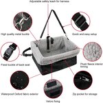 Dog Car Seat Factory - Collapsible Canvas Easy Clean Metal Frame Adjustable Straps