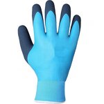 Winter Work Gloves Manufacturer - 15 Gauge Waterproof Thermal Double Coated Nylon Terry