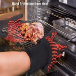 Silicone BBQ Gloves Factory - Extreme Barbecue Grilling Food Grade Candy Making Double