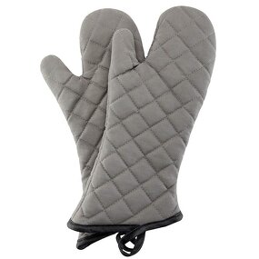 Oven Mitts Sets Factory - Flame Quilted Cotton Lining Heat Resistant for Kitchen