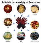 Silicone BBQ Gloves Factory - Extreme Barbecue Grilling Food Grade Candy Making Double