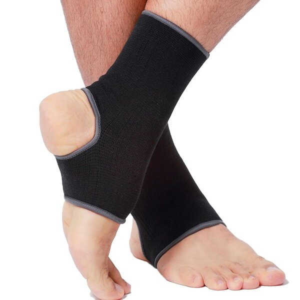 Compression Ankle Support Supplier - Breathable Knitted Fabric Open Heel Sleeve