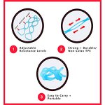 Physical Therapy Band Factory - Professional Elastic Gym Rehab Workout Yoga Resistance Bands