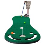 Golf Putting Practice Mat Supplier - Indoor Outdoor Adjustable Putter Balls Training Flags