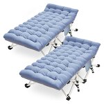 Wide Camping Cot Supplier - Adults Folding Sleeping Cot Portable Travel Bed