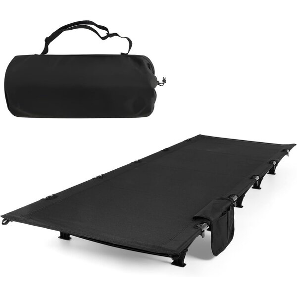 Portable Camping Cot Factory - Adults Folding Sleeping Carry Bag Wide Cot