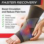 Elastic Ankle Brace Factory - Adjustable Breathable Injury Recovery Joint Pain Bandages