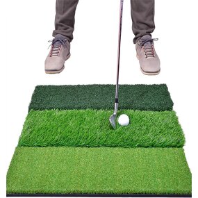 Golf Practice Mat Factory - Larger Size Indoor Outdoor Swing Chipping Foldable Heavy-Duty
