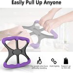 Standing Aid Bar Supplier - Lift Assists Handicap Bar with None Slip Handles