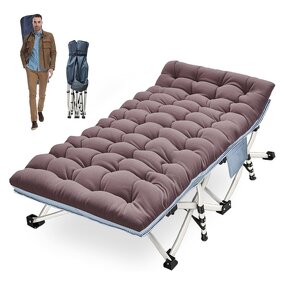 Portable Camping Cot Factory - Adults Folding Sleeping Cot Wide Cot Bed