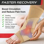 Ankle Strap Brace Manufacturer - Women Men Adjustable Non Slip Achilles Tendonitis