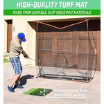 Golf Practice Mat Factory - Larger Size Indoor Outdoor Swing Chipping Foldable Heavy-Duty