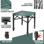 Folding Camping Table Supplier - Lightweight Adjustable Outdoor Picnic Backyards Square