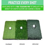 Golf Practice Mat Factory - Larger Size Indoor Outdoor Swing Chipping Foldable Heavy-Duty