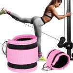 Ankle Straps Supplier - Wrist Cuffs Padded Fitness Glute Kickback D-Ring