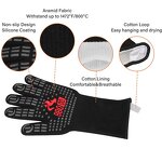 Oven Mitts Factory - Anti-slip Kitchen Baking BBQ Pot Holders Cooking Heat Resistant