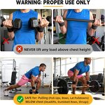Weight Lifting Hooks Factory - 1 Pair Wrist Strap Hook for Deadlifts Grip Weightlifting