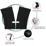 Compression Ankle Support Supplier - Breathable Knitted Fabric Open Heel Sleeve