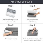 Pet Sofa Bed Manufacturer - Pet Safe Waterproof Lining Nonskid Bottom Removable Washable