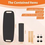 Balance Board Factory - High Quality Skiing Training Wooden Board