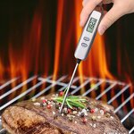Kitchen Thermometer Factory - Long Probe BBQ Grill Smoker Oil Milk Yogurt Instant Read
