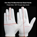 Cotton Gloves Manufacturer - White Eczema Dry Hands Breathable Moisturizing Soft Stretchy