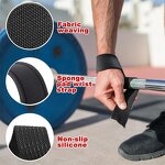 Lifting Grips Manufacturer - Extra Hand Support Gym Wrist Wraps Padded Anti-Skid