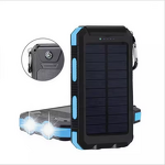 Waterproof Solar Power Bank Factory - 10000mAh Dual USB Polymer Battery