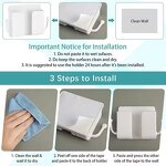 Wall-Mounted Phone Holder Factory - Self-Adhesive Waterproof Charger Stand