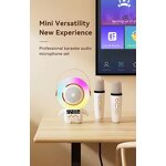 Astronaut BT Speaker Set Factory - RGB LED Clock Karaoke Microphone