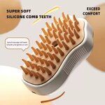 Pet Grooming Tool Manufacturer - 3-in-1 USB Electric Comb Spray Brush