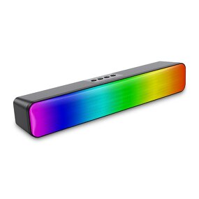 Desktop Sound Bar Factory - 10W RGB LED BT Subwoofer for Gaming