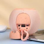 Portable BT Speaker Supplier - Mini Waterproof Fabric Bass LED Light