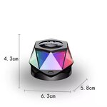 Portable TWS Speaker Manufacturer - RGB LED Light Stereo Sound Box