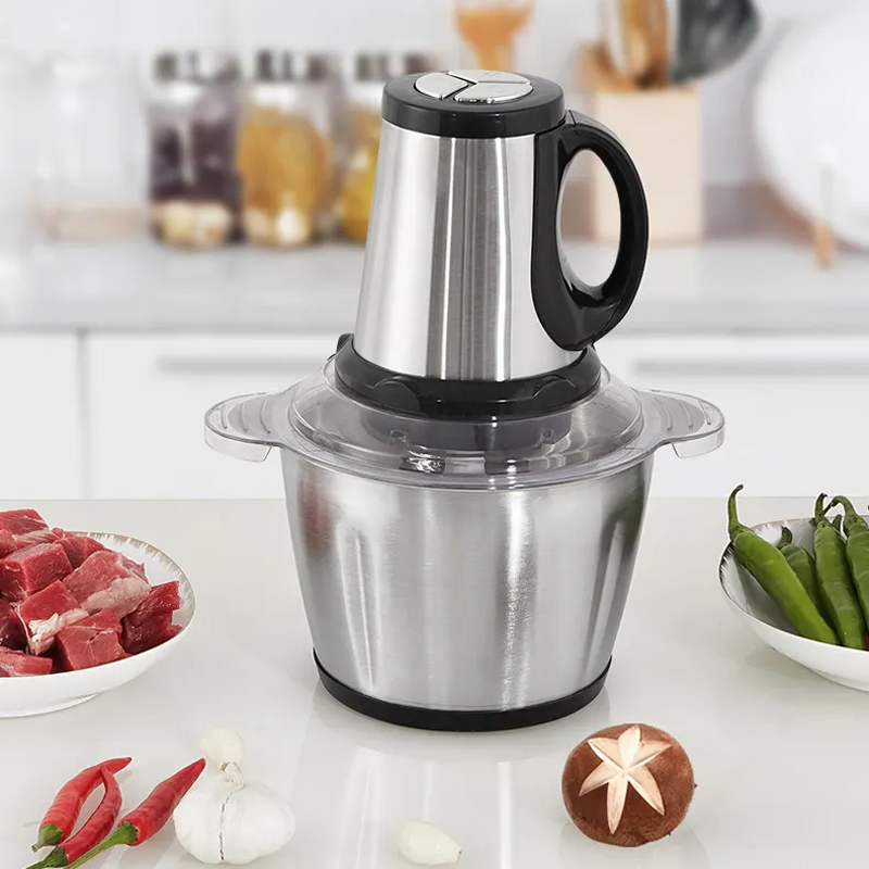Electric Food Chopper Factory - Stainless Steel 3L Home Kitchen Meat Grinder