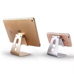 Custom Logo Phone Holder Factory - Portable ABS Aluminum Desktop Anti-Slip Base