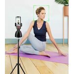 Auto Tracking Phone Holder Factory - Portable Waterproof 360 Intelligent Stand