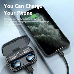 TWS Wireless Earphone Supplier - In-Ear Waterproof Sports Headset with Power Bank