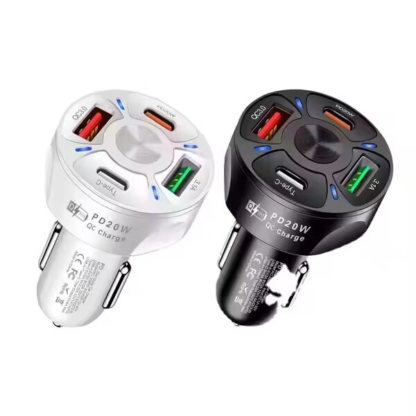 Car Charger Supplier - 18w Mini USB Quick Type C PD Dual Port