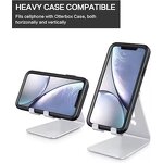 Custom Logo Phone Holder Factory - Portable ABS Aluminum Desktop Anti-Slip Base