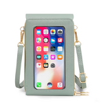 Crossbody Phone Purse Supplier - Soft Leather Strap Touch Screen Bag