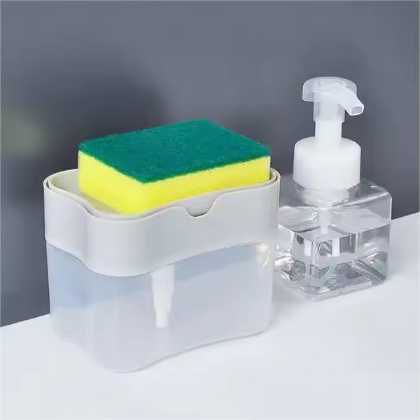 Manual Soap Dispenser Factory - Push Kitchen Dishwasher Sponge Holder