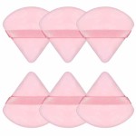 Powder Puff Manufacturer - Double Sided Flocking Triangular Velvet