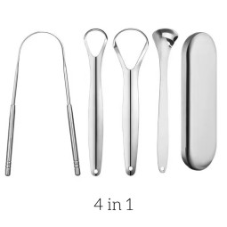 Tongue Scraper Manufacturer - Multicolor Travel Case Copper