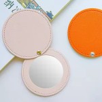 Pocket Mirror Factory - OEM Pink Round Makeup Mirror