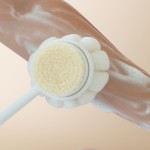 Bath Brush Factory - Dual-Sided Flower Design Eco-Certified